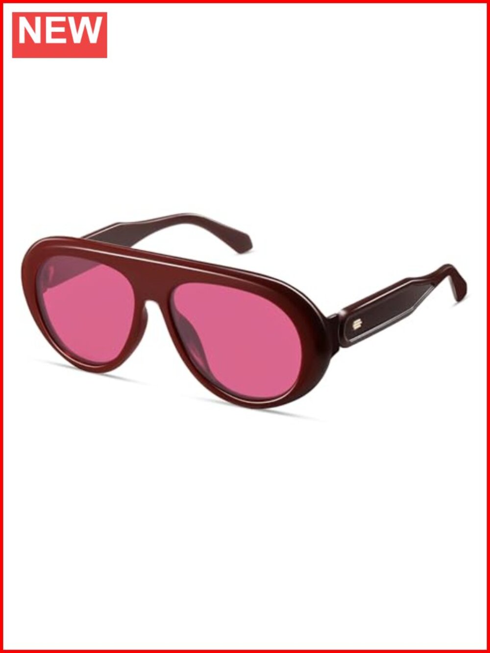 Vintage Oversized Polarized Aviator Sunglasses for Women Retro 70s Big Round